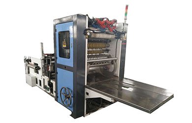 Hand towel folding machine