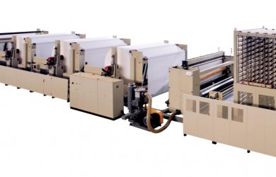 Non-stop Toilet paper production line