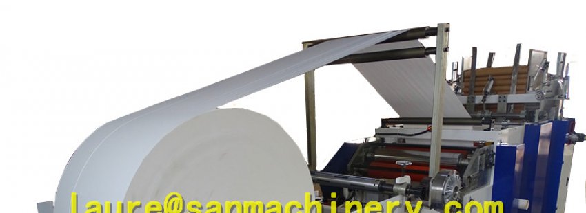 Disposable Bed Roll Making Machine Medical Bed Sheet Roll