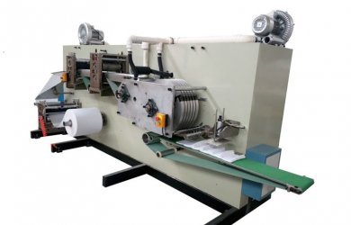 Toilet seat cover folding machine