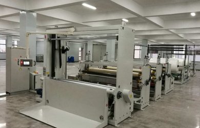 Lotion paper coating machine
