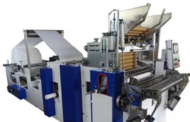 Disposable table cover roll making machine