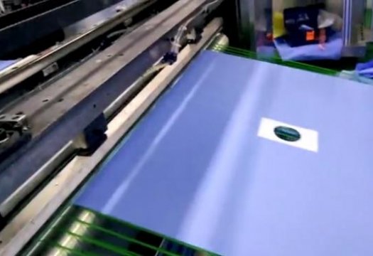 Fenestration bed sheet machine with adhesive