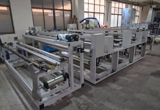 Bed sheet cover making machine